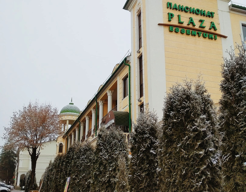 Пансионат «Плаза» г. Ессентуки. Территория